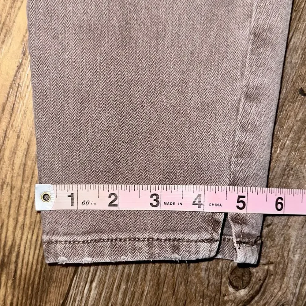 Free People Brown Skinny Jeans Size 28